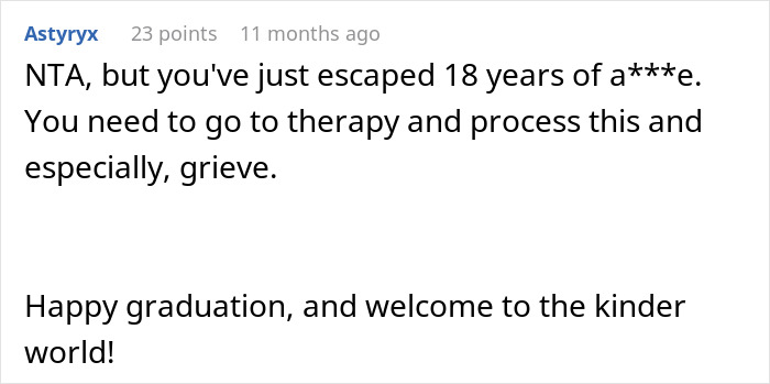 Parents Treat 18YO Like A Practice Kid, Get Mad As He Refuses To Invite Them To His Graduation Parents Treat 18YO Like A Practice Kid, Get Mad As He Refuses To Invite Them To His Graduation