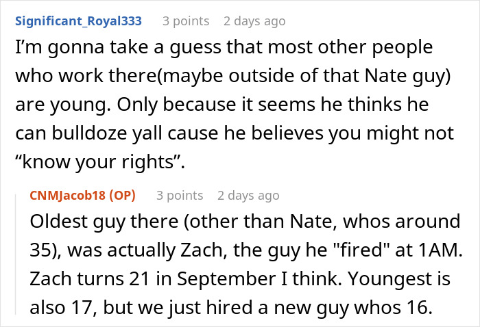 17YO Suspects Boss Is Going Insane, Feels Unsafe After He Sends Threatening Text To Everyone