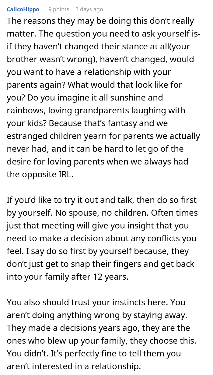 Advice on handling parents making entitled demands in family relationships Advice on handling parents making entitled demands in family relationships