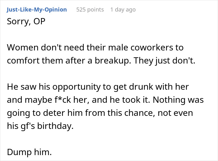 Woman Dumps BF Because Of His Infuriating Reason To Cancel Her Birthday Dinner Woman Dumps BF Because Of His Infuriating Reason To Cancel Her Birthday Dinner