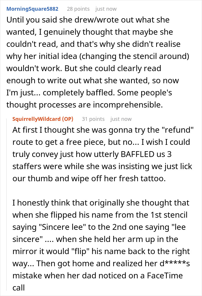 Woman Claims Tattoo Artist Ruined Her Ink, But The Reason Why Leaves The Whole Shop Stunned