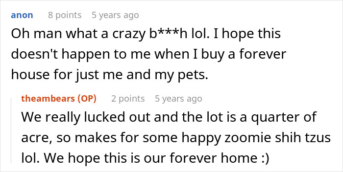 A comment wishing to avoid a Karen who showed up to a stranger's home, saying her son deserves it more. A comment wishing to avoid a Karen who showed up to a stranger's home, saying her son deserves it more.