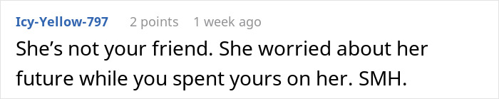 Woman Spends Years Financially Supporting Her "Broke" Best Friend, Learns A Shocking Secret Woman Spends Years Financially Supporting Her "Broke" Best Friend, Learns A Shocking Secret