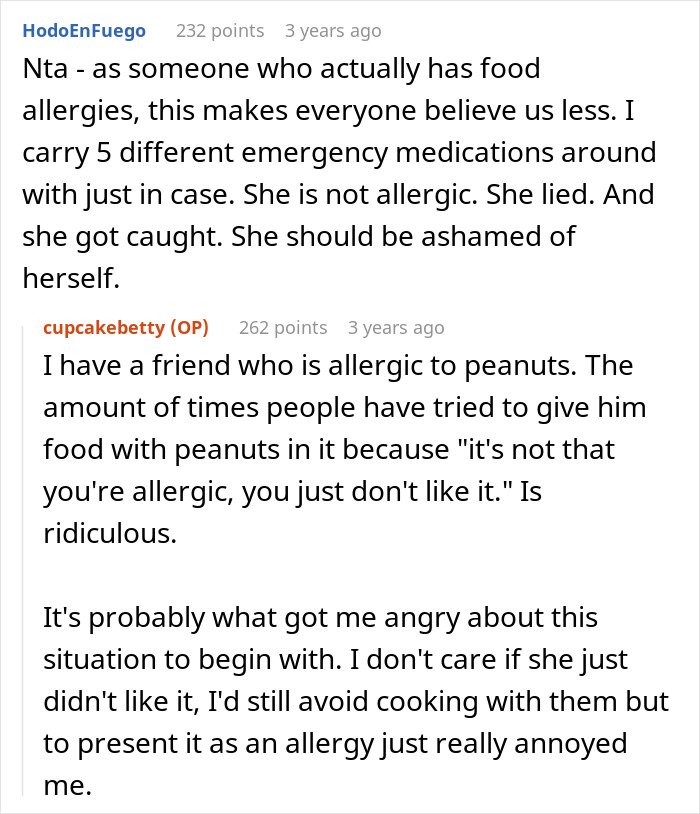 MIL Devours Mousse That DIL Made With Eggs And Salt, Shocked DIL Learns Her Allergies Were A Lie MIL Devours Mousse That DIL Made With Eggs And Salt, Shocked DIL Learns Her Allergies Were A Lie