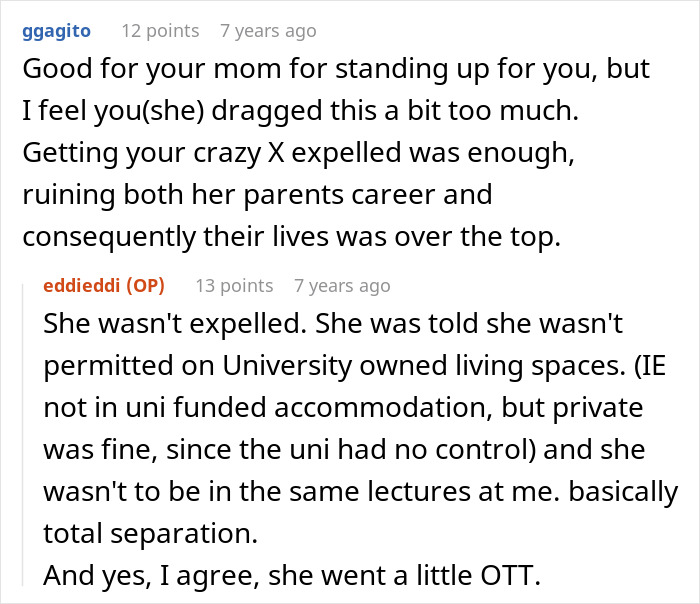 Ex's Mom Tries To Destroy Guy&rsquo;s Uni Career, His Mom Shows Up With All Their Secrets In A Briefcase