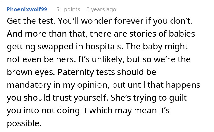 Guy Has Suspicions Over Daughter Not Being His, Turns Out It's Way Worse Than He Could Have Guessed Guy Has Suspicions Over Daughter Not Being His, Turns Out It's Way Worse Than He Could Have Guessed