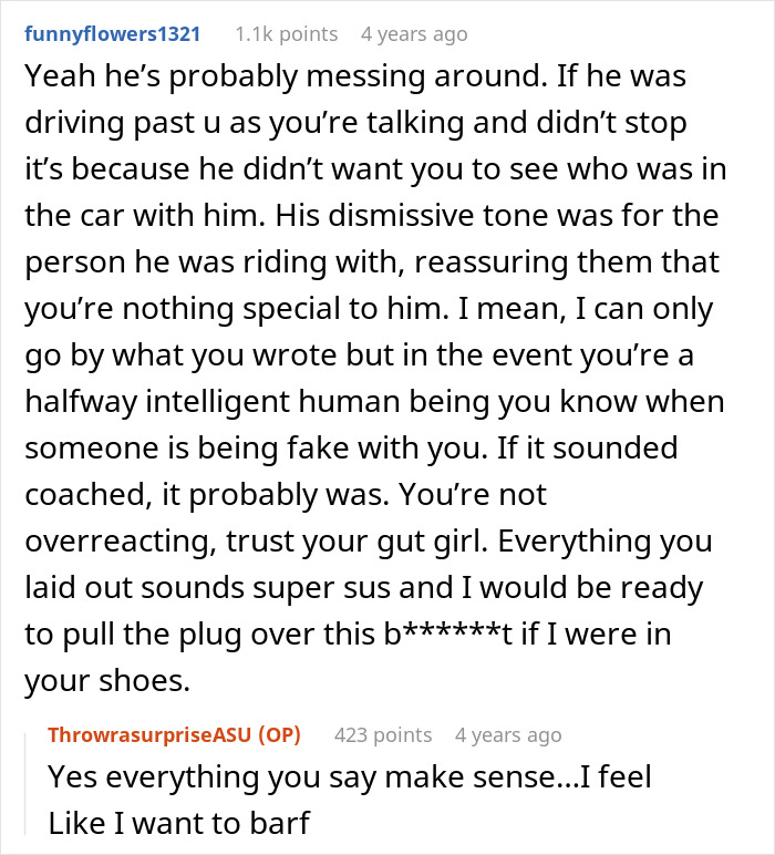 Woman Travels For Hours To Surprise Her Long-Distance Boyfriend, It Doesn’t Go As Planned Woman Travels For Hours To Surprise Her Long-Distance Boyfriend, It Doesn’t Go As Planned
