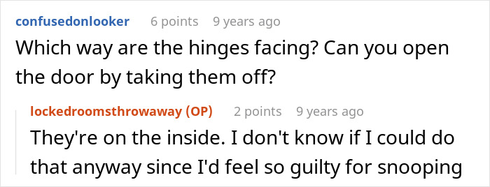 Discussion about door hinges and opening options for locked bedroom padlock Discussion about door hinges and opening options for locked bedroom padlock