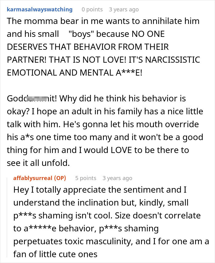 A comment section discussion about a groom making his wedding about himself and his friends.