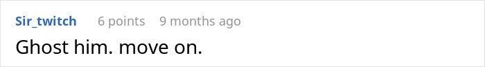 Short comment advising to ghost boss and move on Short comment advising to ghost boss and move on