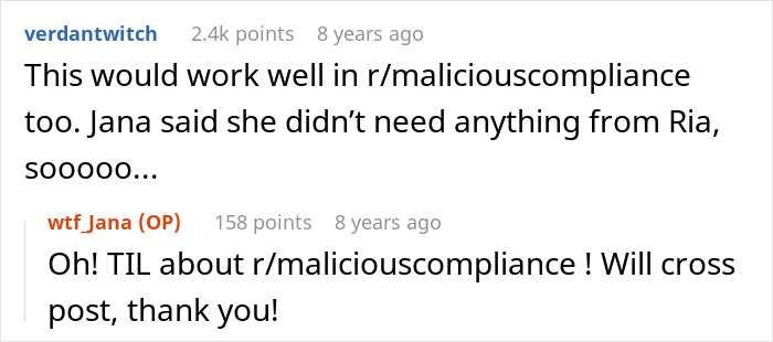 Entitled Aunt Tells Niece She Wants Nothing From Her, Gets Exactly That When The Money Stops Coming Entitled Aunt Tells Niece She Wants Nothing From Her, Gets Exactly That When The Money Stops Coming