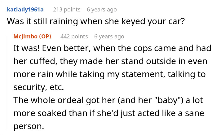 Woman Demands A Parking Spot She Never Had, Then Gets Arrested After Taking Revenge On The Driver Woman Demands A Parking Spot She Never Had, Then Gets Arrested After Taking Revenge On The Driver