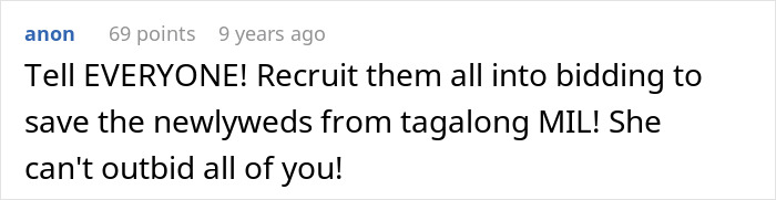 A comment suggesting widespread action to counter a Woman&rsquo;s Drunken Tantrum Over A Honeymoon Trip.