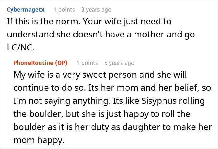 A Reddit comment section discussing a daughter's efforts for a Mother's Day, and an attention-seeker mom. A Reddit comment section discussing a daughter's efforts for a Mother's Day, and an attention-seeker mom.