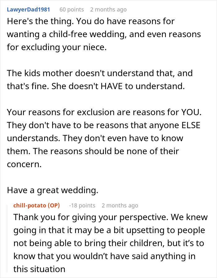 Childfree Wedding Leaves Family Baffled, They Can't Believe What Bride Suggests Childfree Wedding Leaves Family Baffled, They Can't Believe What Bride Suggests