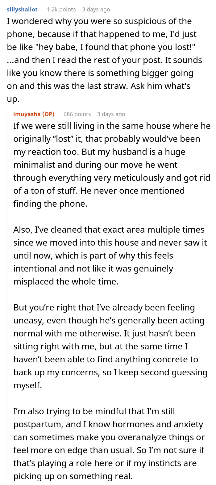 Woman Finds Husband's "Lost Phone" Starts Losing Her Mind Over It