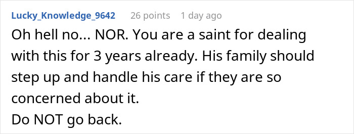 Wife Tries To Be Understanding Of Her Disabled Husband But Finally Has Enough Of Him