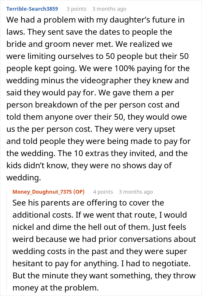 MIL Tries To Take Over Wedding Planning, Bride Can't Take It Anymore MIL Tries To Take Over Wedding Planning, Bride Can't Take It Anymore
