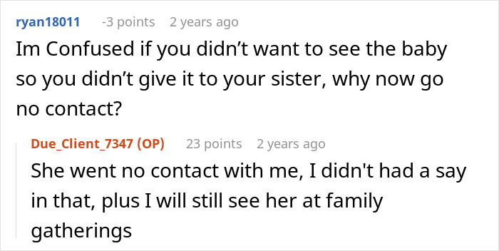 Infertile Woman Just Assumes She Can Take Pregnant Teen Sis’s Baby, Shocked When The Answer Is No Infertile Woman Just Assumes She Can Take Pregnant Teen Sis’s Baby, Shocked When The Answer Is No