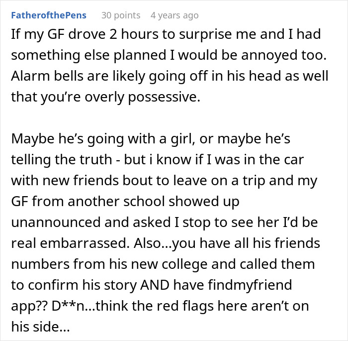 Woman Travels For Hours To Surprise Her Long-Distance Boyfriend, It Doesn’t Go As Planned Woman Travels For Hours To Surprise Her Long-Distance Boyfriend, It Doesn’t Go As Planned