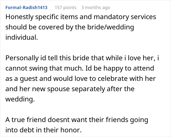 &ldquo;In This Economy?&rdquo;: Friend&rsquo;s Wedding Turns Into A Financial Nightmare For One Bridesmaid
