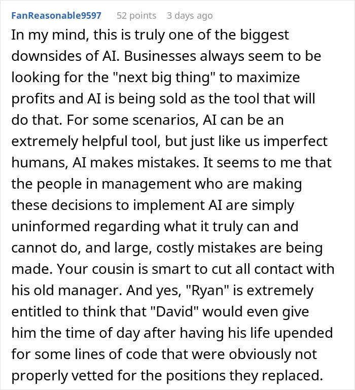 Boss Thinks AI Is Way Better Than Human Employees, Learns Just How Wrong He Is Boss Thinks AI Is Way Better Than Human Employees, Learns Just How Wrong He Is