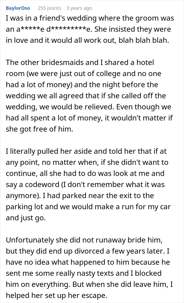 A story about a groom who made his wedding all about him and the boys, making the bride hold back tears.