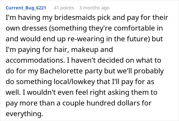 &ldquo;In This Economy?&rdquo;: Friend&rsquo;s Wedding Turns Into A Financial Nightmare For One Bridesmaid