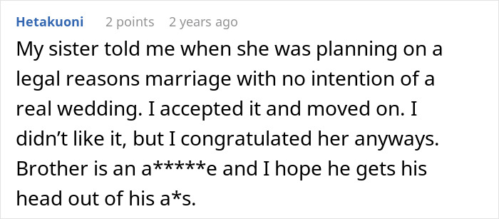 Woman Becomes Estranged From Beloved Brother After Fake Wedding Drama Destroys Trust Woman Becomes Estranged From Beloved Brother After Fake Wedding Drama Destroys Trust
