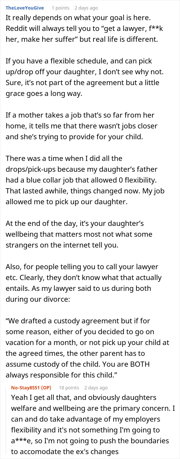 Ex Girlfriend Takes Job 100 Miles Away, Expects Guy To Give Her Special Treatment Ex Girlfriend Takes Job 100 Miles Away, Expects Guy To Give Her Special Treatment