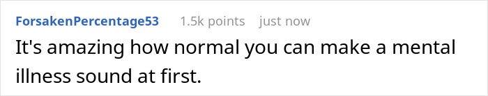 Comment on normalizing mental illness in data collection obsession Comment on normalizing mental illness in data collection obsession
