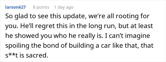 Guy Gets Betrayed By Friend After Putting His Heart And Soul To A Project Car They Were Working On Together Guy Gets Betrayed By Friend After Putting His Heart And Soul To A Project Car They Were Working On Together