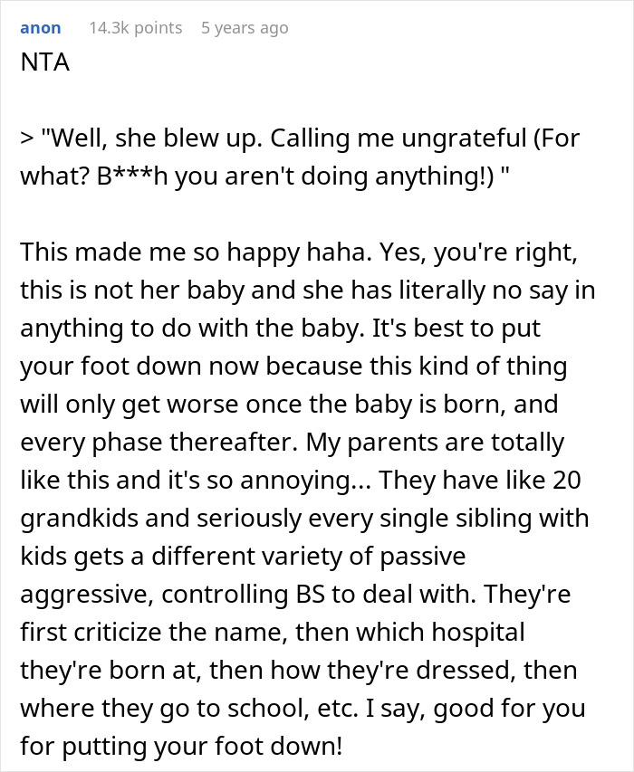 “Refers To The Baby As ‘Her’ Baby”: MIL Loses Her Mind When She Finds Out She’s Getting A Grandchild “Refers To The Baby As ‘Her’ Baby”: MIL Loses Her Mind When She Finds Out She’s Getting A Grandchild