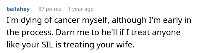 Couple Gets Annoyed That SIL With Cancer Is Taking Away From Their Wedding, It's Way Worse Than That Couple Gets Annoyed That SIL With Cancer Is Taking Away From Their Wedding, It's Way Worse Than That