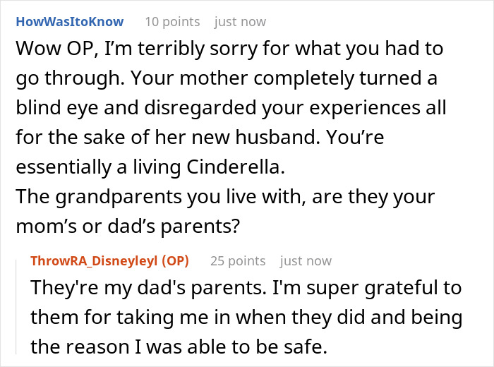 Mother ignoring child's trauma for new husband's sake