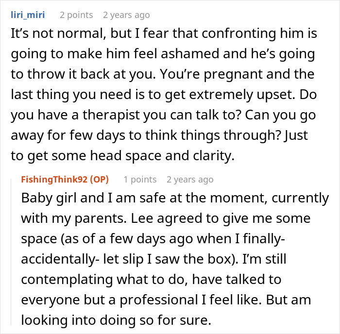 Worried woman finds husband's memory box, uncovering his stalkerish tendencies. Worried woman finds husband's memory box, uncovering his stalkerish tendencies.