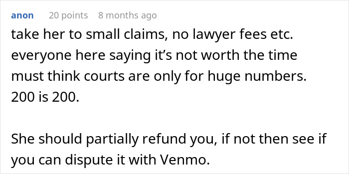 Advice on small claims process for wedding coordinator refund disputes
