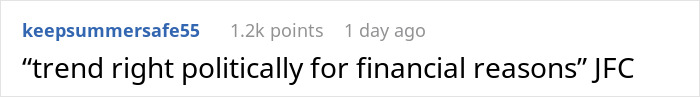 Comment on political and financial trends Comment on political and financial trends