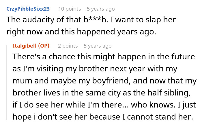 Comments about woman upset at stepbrother's wedding wanting attention Comments about woman upset at stepbrother's wedding wanting attention