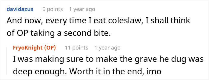 A Mom's boyfriend regrets testing a kid's food issue, revealing further conversation.