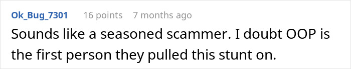 Commenters discuss suspicion of wedding coordinator scam and past incidents