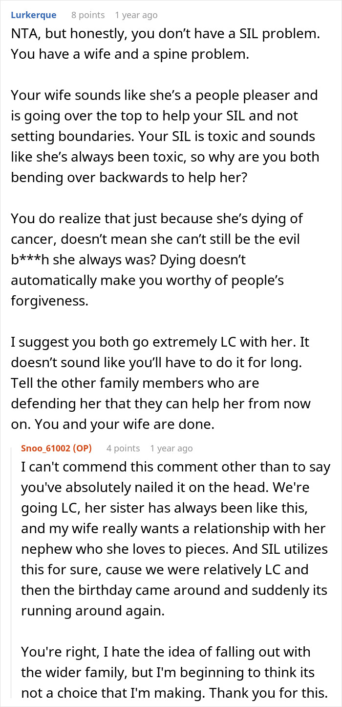 Couple Gets Annoyed That SIL With Cancer Is Taking Away From Their Wedding, It's Way Worse Than That Couple Gets Annoyed That SIL With Cancer Is Taking Away From Their Wedding, It's Way Worse Than That