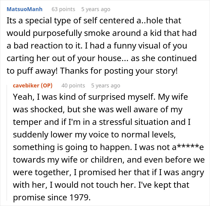 Man Removes MIL From His Home For Smoking Near His Allergic Child And She Tries To Have Him Arrested