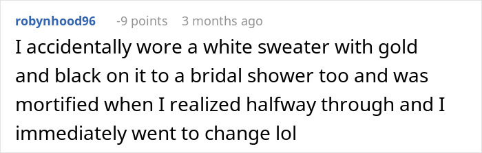 Guest Shamed Over Sleeveless Top And "White" Outfit Gets Unexpected Revenge Guest Shamed Over Sleeveless Top And "White" Outfit Gets Unexpected Revenge