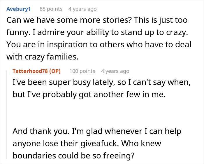 User admires standing up to crazy families in narcissistic MIL story User admires standing up to crazy families in narcissistic MIL story