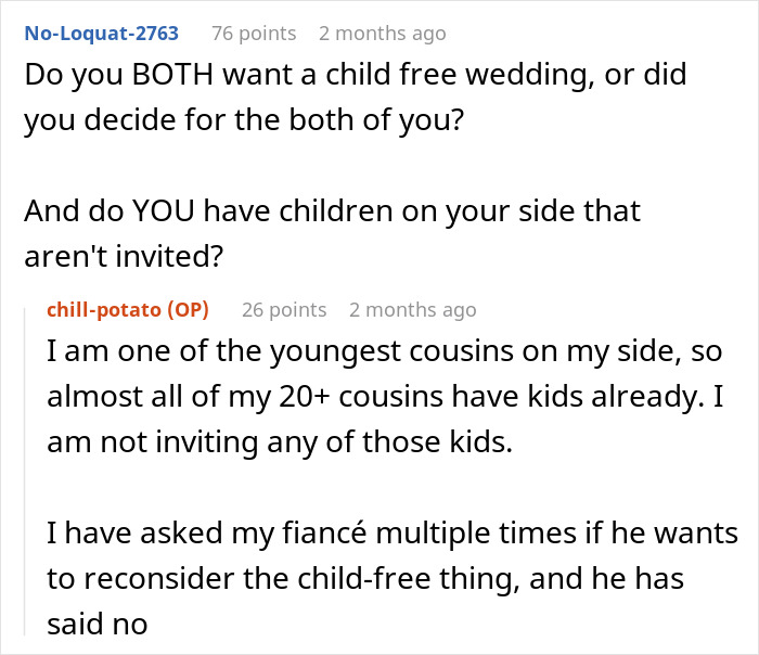 Childfree Wedding Leaves Family Baffled, They Can't Believe What Bride Suggests Childfree Wedding Leaves Family Baffled, They Can't Believe What Bride Suggests