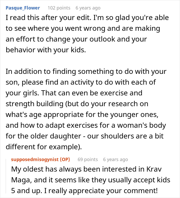 Misogynist Dad Gets Slammed By Fam For Criticizing Feminine Son And Enforcing Rigid Stereotypes