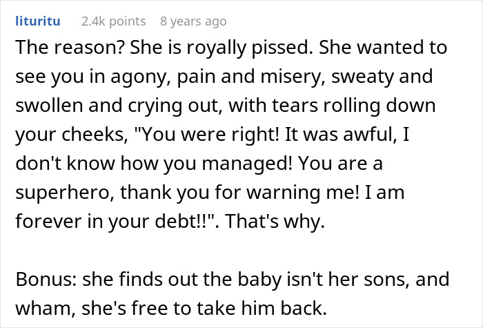 MIL Doesn&rsquo;t Hear DIL Scream During Childbirth, Comes Up With A Wild Theory
