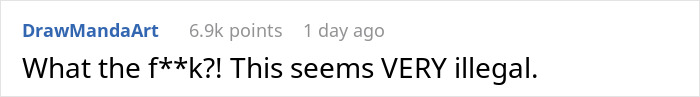 Comment stating the HOA water scam seems illegal Comment stating the HOA water scam seems illegal