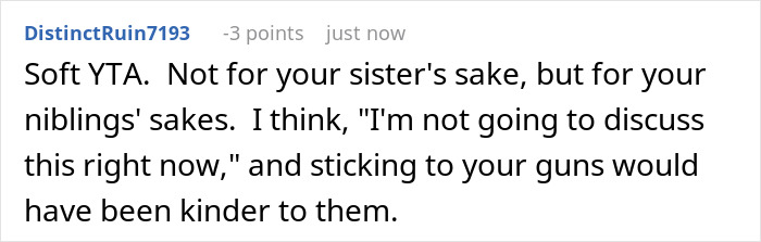 Sister Makes Her Issues Her Brother's Problem, Shocked When He Refuses Her Demand
